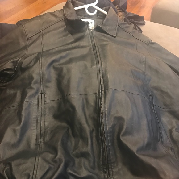 king size Jackets & Coats Man Genuine Black Leather Jacket Poshmark